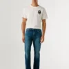 Jeans mit gerader Passform und mittlerer Leibhöhe – Cash Jeans mit gerader Passform und mittlerer Leibhöhe – Cash