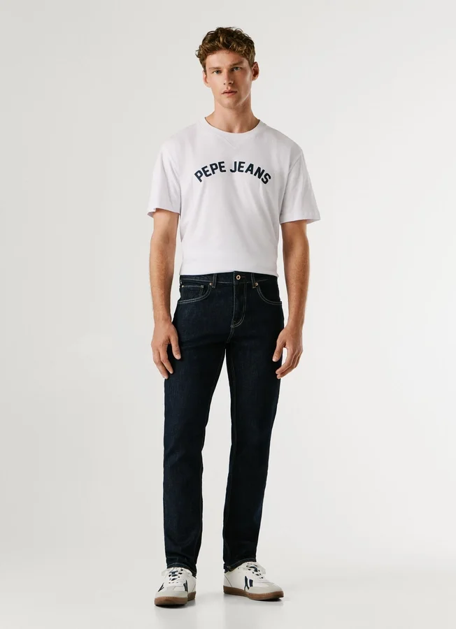 Jeans mit gerader Passform und mittlerer Leibhöhe – Cash Jeans mit gerader Passform und mittlerer Leibhöhe – Cash