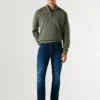 Jeans mit gerader Passform und mittlerer Leibhöhe – Cash