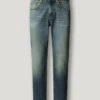 Jeans mit gerader Passform und mittlerer Leibhöhe – Cash
