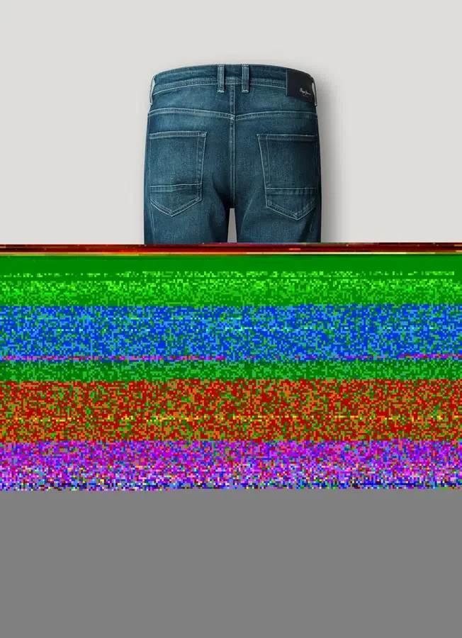 Jeans mit gerader Passform und mittlerer Leibhöhe – Cash Jeans mit gerader Passform und mittlerer Leibhöhe – Cash