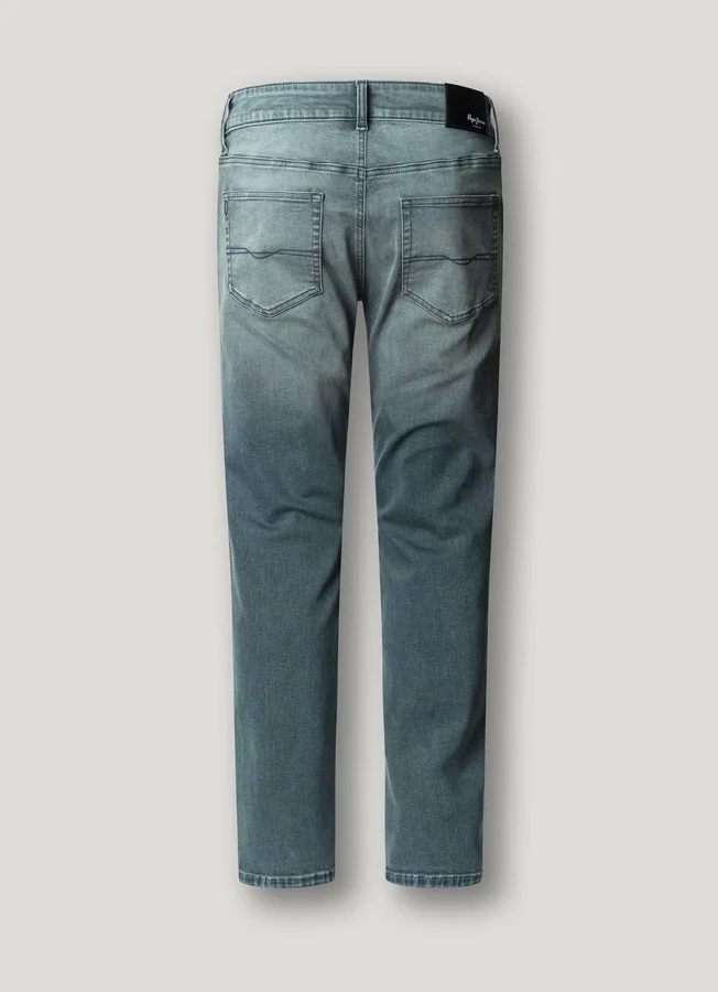 Jeans mit gerader Passform und mittlerer Leibhöhe – Cash Jeans mit gerader Passform und mittlerer Leibhöhe – Cash