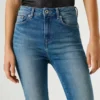 Jeans mit hoher Leibhöhe und ausgestelltem Schnitt – Dion
