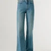 Jeans mit hoher Leibhöhe und ausgestelltem Schnitt – Willa Jeans mit hoher Leibhöhe und ausgestelltem Schnitt – Willa