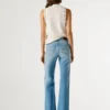 Jeans mit hoher Leibhöhe und ausgestelltem Schnitt – Willa Jeans mit hoher Leibhöhe und ausgestelltem Schnitt – Willa