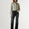 Jeans mit hoher Leibhöhe und ausgestelltem Schnitt – Willa Jeans mit hoher Leibhöhe und ausgestelltem Schnitt – Willa