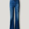 Jeans mit hoher Leibhöhe und ausgestelltem Schnitt – Willa Jeans mit hoher Leibhöhe und ausgestelltem Schnitt – Willa