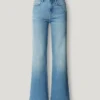 Jeans mit hoher Leibhöhe und ausgestelltem Schnitt – Willa Jeans mit hoher Leibhöhe und ausgestelltem Schnitt – Willa