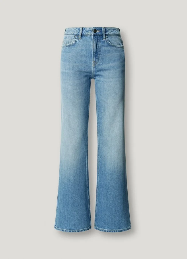Jeans mit hoher Leibhöhe und ausgestelltem Schnitt – Willa Jeans mit hoher Leibhöhe und ausgestelltem Schnitt – Willa