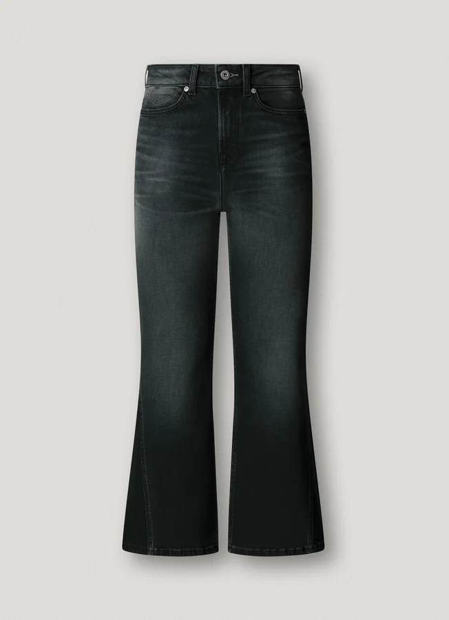 Jeans mit hoher Leibhöhe und ausgestelltem Schnitt – Willa Jeans mit hoher Leibhöhe und ausgestelltem Schnitt – Willa