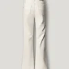 Jeans mit hoher Leibhöhe und ausgestelltem Schnitt – Willa