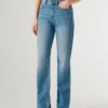 Jeans mit hoher Leibhöhe und geradem Schnitt – Robyn