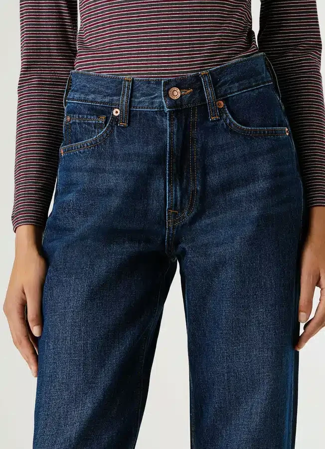 Jeans mit hoher Leibhöhe und geradem Schnitt – Robyn Jeans mit hoher Leibhöhe und geradem Schnitt – Robyn