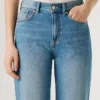 Jeans mit hoher Leibhöhe und geradem Schnitt – Robyn