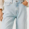 Jeans mit hoher Leibhöhe und geradem Schnitt – Robyn