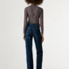 Jeans mit hoher Leibhöhe und geradem Schnitt – Robyn Jeans mit hoher Leibhöhe und geradem Schnitt – Robyn