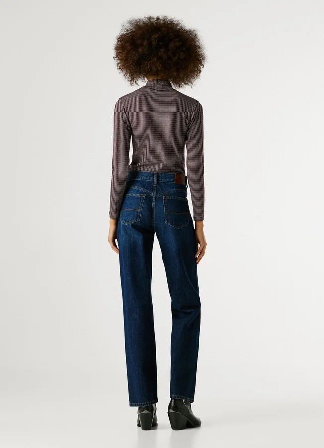 Jeans mit hoher Leibhöhe und geradem Schnitt – Robyn Jeans mit hoher Leibhöhe und geradem Schnitt – Robyn
