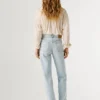 Jeans mit hoher Leibhöhe und geradem Schnitt – Robyn