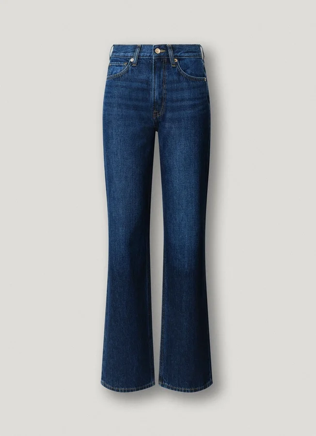 Jeans mit hoher Leibhöhe und geradem Schnitt – Robyn Jeans mit hoher Leibhöhe und geradem Schnitt – Robyn