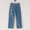 Jeans mit hoher Leibhöhe und geradem Schnitt – Robyne