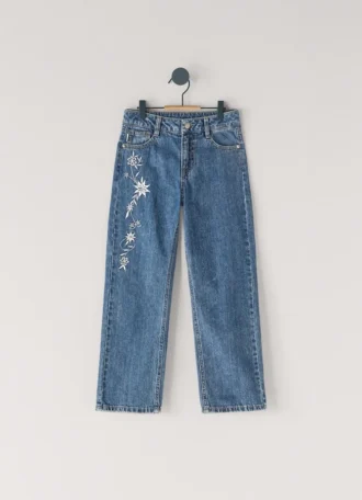 Jeans mit hoher Leibhöhe und geradem Schnitt – Robyne