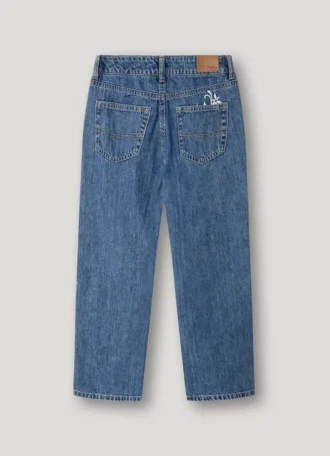 Jeans mit hoher Leibhöhe und geradem Schnitt – Robyne