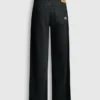 Jeans mit hoher Leibhöhe und lockerer Passform