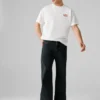 Jeans mit hoher Leibhöhe und lockerer Passform