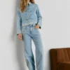 Jeans mit hoher Taille und geradem Schnitt – Eden Jeans mit hoher Taille und geradem Schnitt – Eden