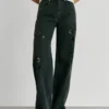 Jeans mit hoher Taille und geradem Schnitt – Eden