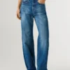 Jeans mit hoher Taille und geradem Schnitt – Eden
