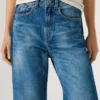 Jeans mit hoher Taille und geradem Schnitt – Eden