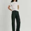Jeans mit hoher Taille und geradem Schnitt – Eden