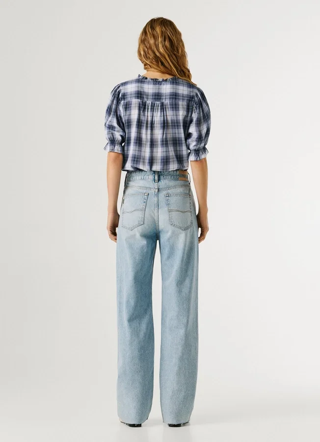 Jeans mit hoher Taille und geradem Schnitt – Eden Jeans mit hoher Taille und geradem Schnitt – Eden