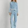 Jeans mit hoher Taille und geradem Schnitt – Eden Jeans mit hoher Taille und geradem Schnitt – Eden