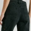 Jeans mit hoher Taille und geradem Schnitt – Eden
