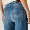 Jeans mit hoher Taille und geradem Schnitt – Eden