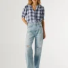 Jeans mit hoher Taille und geradem Schnitt – Eden Jeans mit hoher Taille und geradem Schnitt – Eden
