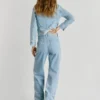 Jeans mit hoher Taille und geradem Schnitt – Eden Jeans mit hoher Taille und geradem Schnitt – Eden