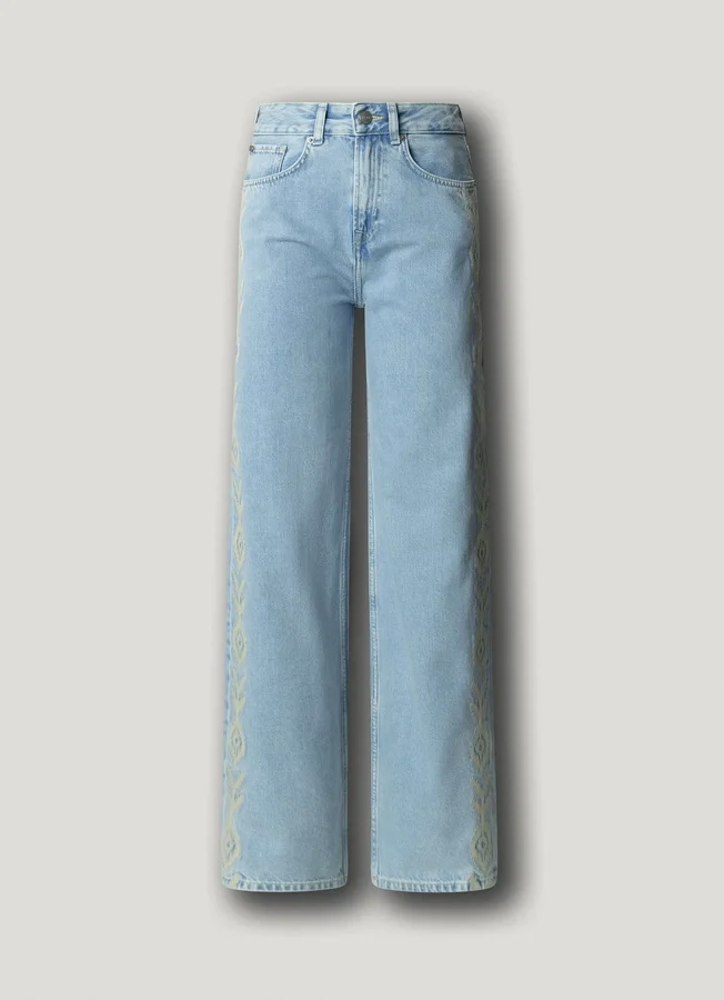 Jeans mit hoher Taille und geradem Schnitt – Eden Jeans mit hoher Taille und geradem Schnitt – Eden