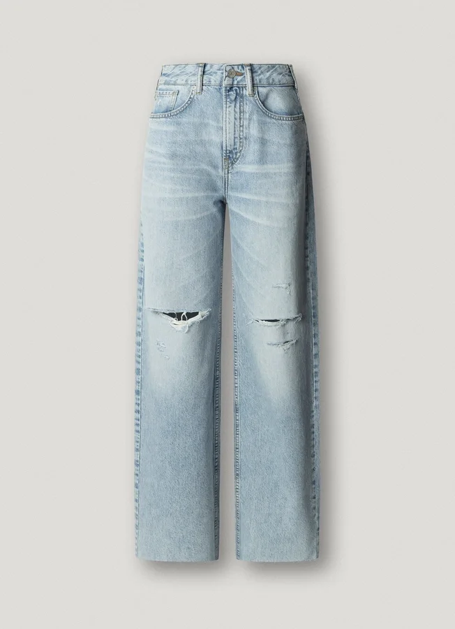 Jeans mit hoher Taille und geradem Schnitt – Eden Jeans mit hoher Taille und geradem Schnitt – Eden