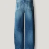 Jeans mit hoher Taille und geradem Schnitt – Eden