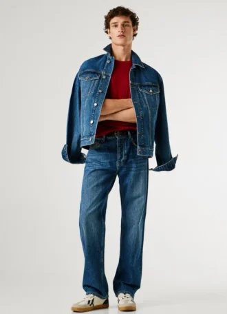 Jeans mit lockerer Passform und mittlerer Leibhöhe – Bexley