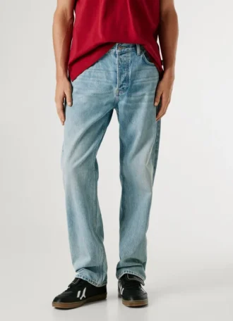 Jeans mit lockerer Passform und mittlerer Leibhöhe – Bexley