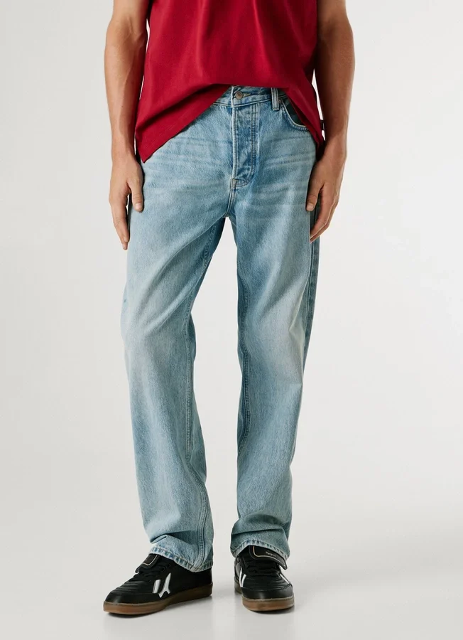 Jeans mit lockerer Passform und mittlerer Leibhöhe – Bexley Jeans mit lockerer Passform und mittlerer Leibhöhe – Bexley