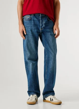 Jeans mit lockerer Passform und mittlerer Leibhöhe – Bexley