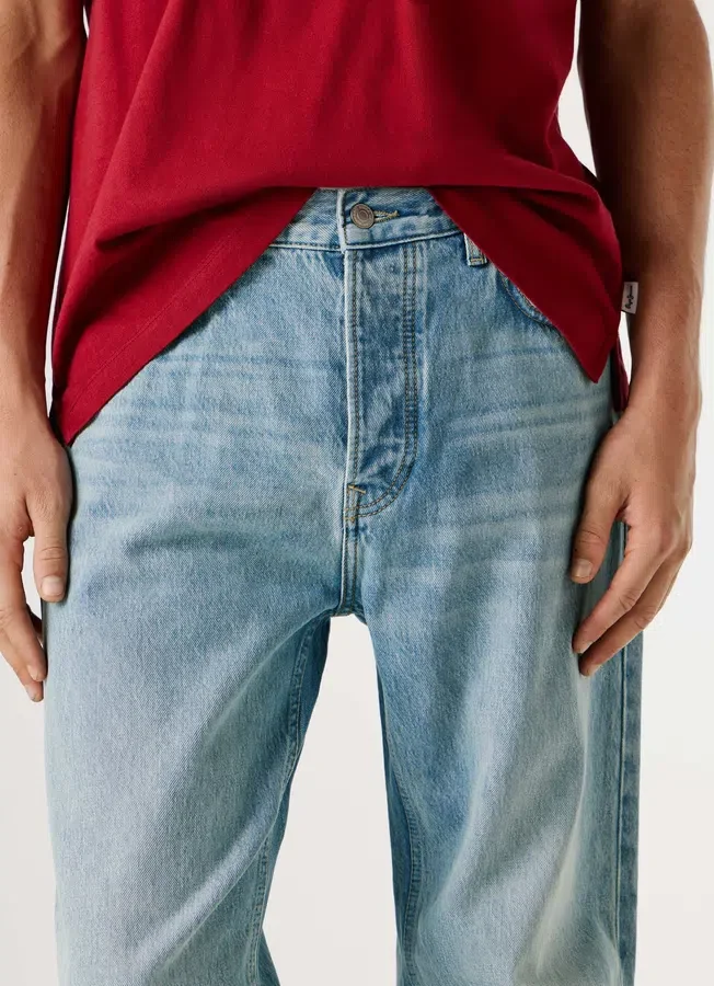 Jeans mit lockerer Passform und mittlerer Leibhöhe – Bexley Jeans mit lockerer Passform und mittlerer Leibhöhe – Bexley