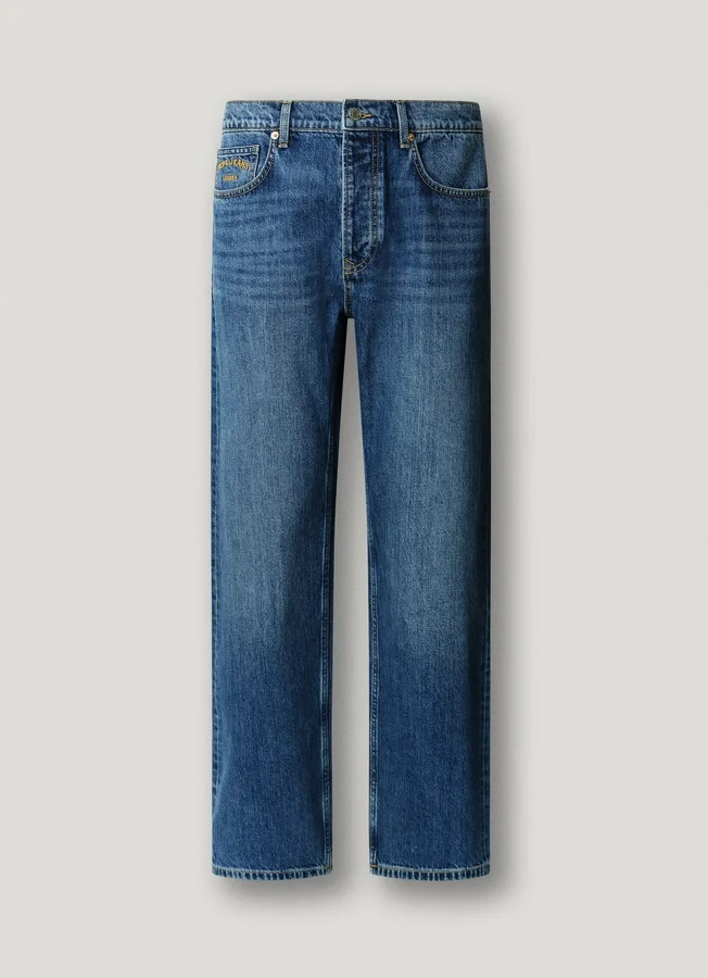 Jeans mit lockerer Passform und mittlerer Leibhöhe – Bexley Jeans mit lockerer Passform und mittlerer Leibhöhe – Bexley