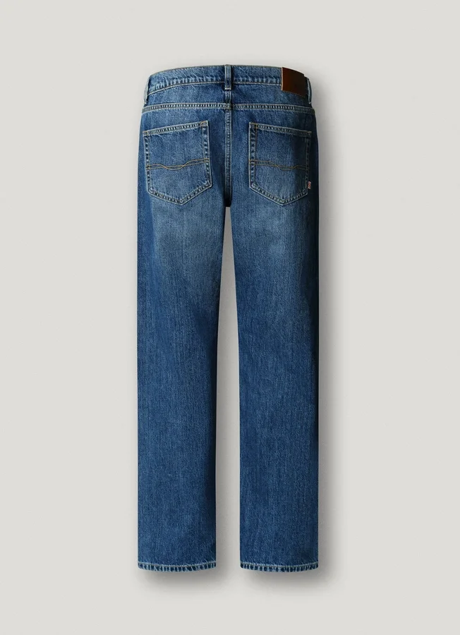 Jeans mit lockerer Passform und mittlerer Leibhöhe – Bexley Jeans mit lockerer Passform und mittlerer Leibhöhe – Bexley
