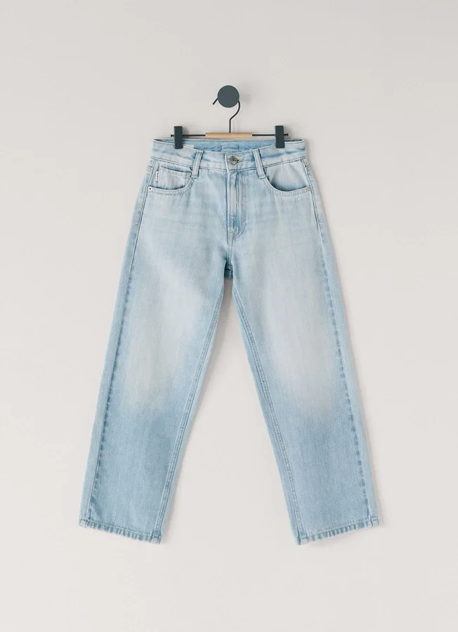 Jeans mit lockerer Passform und mittlerer Leibhöhe – Dan Jeans mit lockerer Passform und mittlerer Leibhöhe – Dan